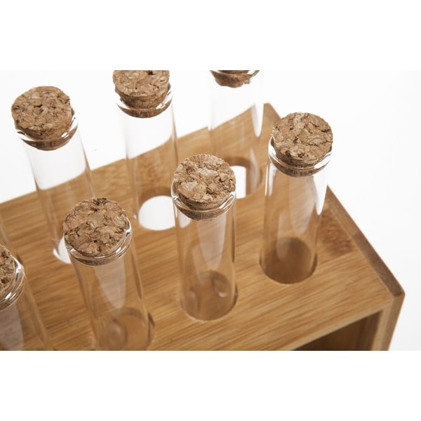 Zestaw pojemników na przyprawy 12 szt. ze stojakiem Vanilla – Bambum-image-3