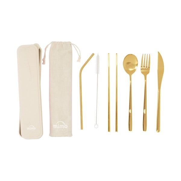 Sztućce ze stali nierdzewnej w kolorze złota 6 szt. Mimo – Premier Housewares