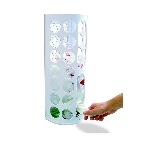 Kosz na reklamówki JOCCA Pallet White