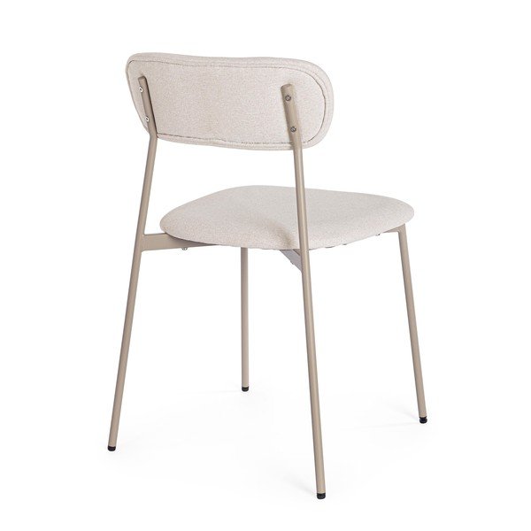 Szarobrązowe tapicerowane krzesło Inka – Yes Everyday-image-4