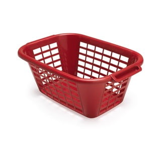 Czerwony kosz na pranie Addis Rect Laundry Basket, 40 l