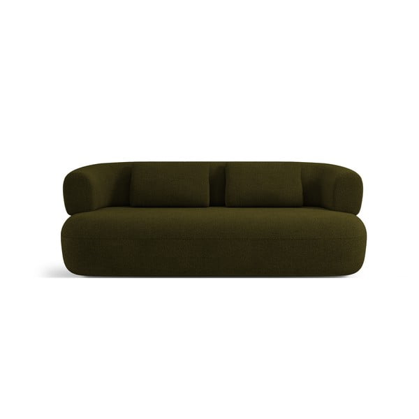 Zielona sofa z materiału bouclé 178 cm Jenny – Micadoni Home