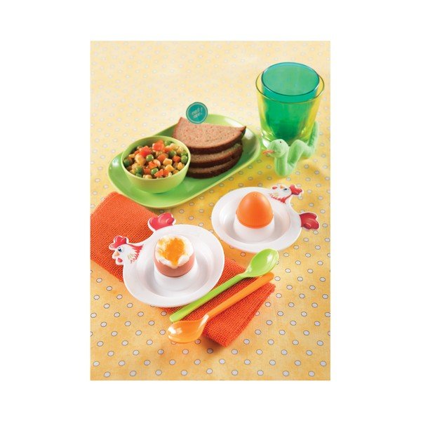 Komplet 2 kieliszków na jajka i solniczki Snips Breakfast-image-1