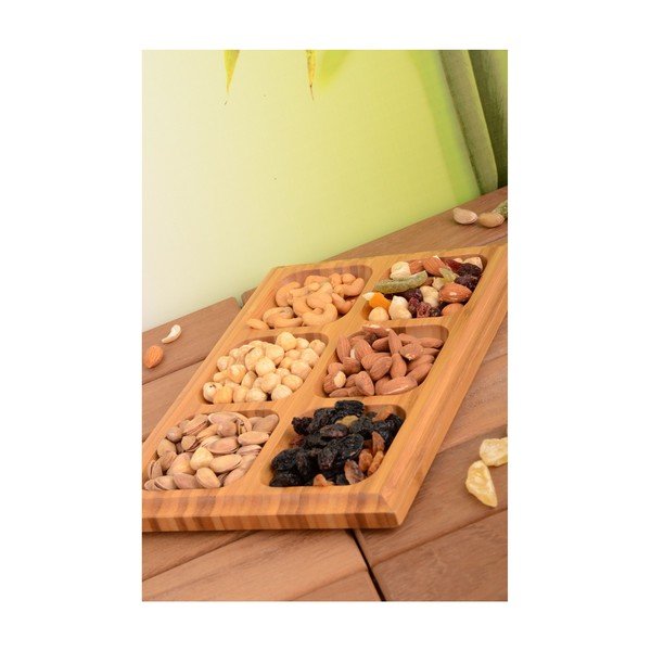 Półmisek bambusowy na przekąski Kutahya Cookies-image-1