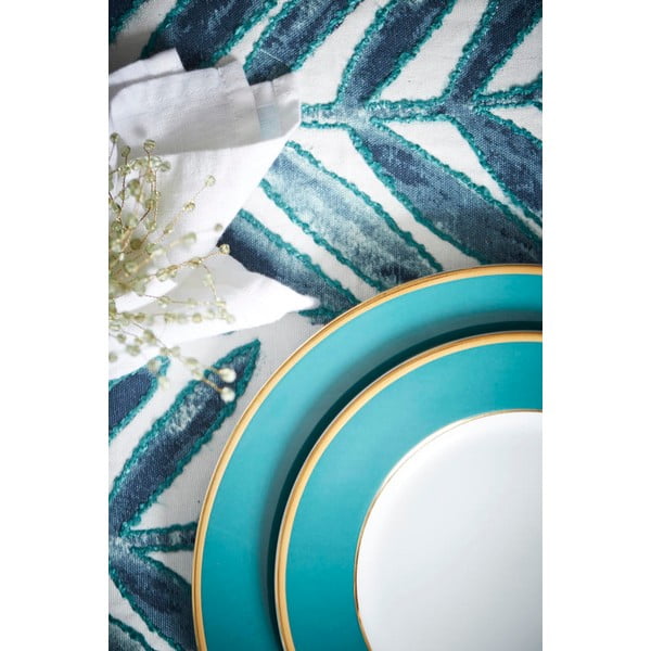 Morski porcelanowy talerzyk deserowy ø 20,5 cm Ginger – Côté Table-image-3