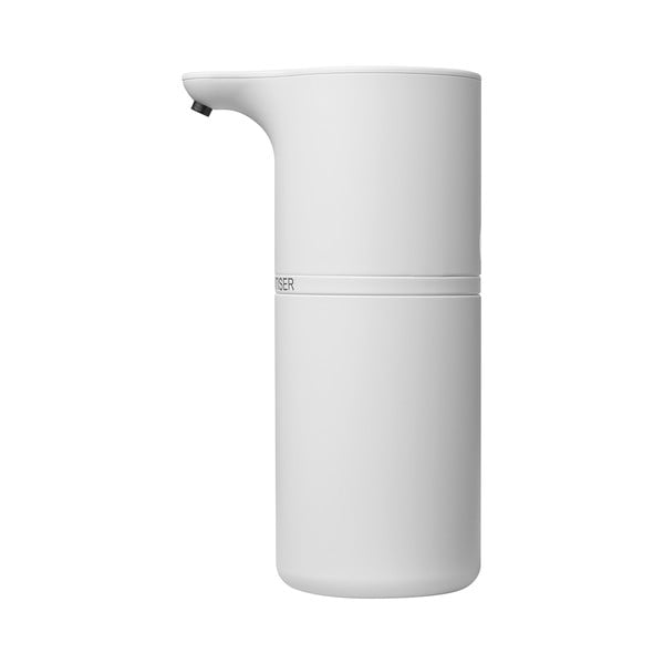 Biały automatyczny plastikowy dozownik do płynu dezynfekującego 260 ml Fineo – Blomus