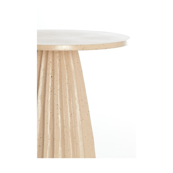 Metalowy okrągły stolik ø 40 cm Veglia – Light & Living-image-1