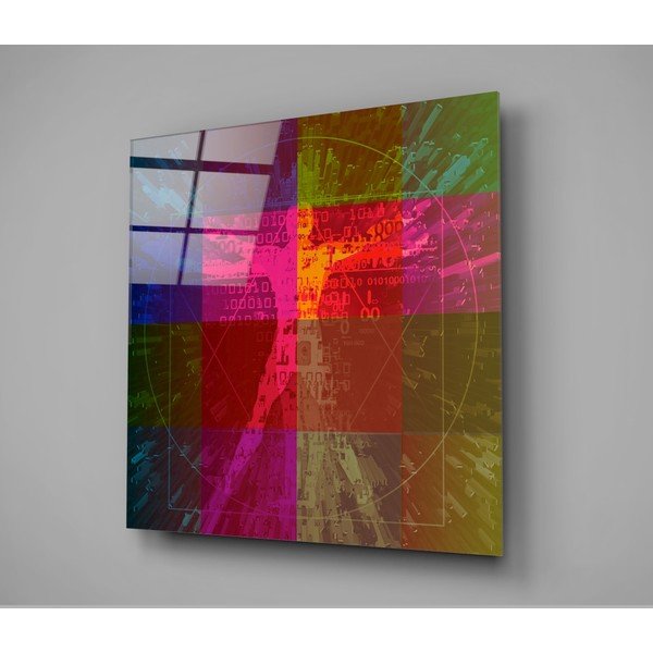 Szklany obraz Insigne Da Vinci's Lines, 100x100 cm-image-3