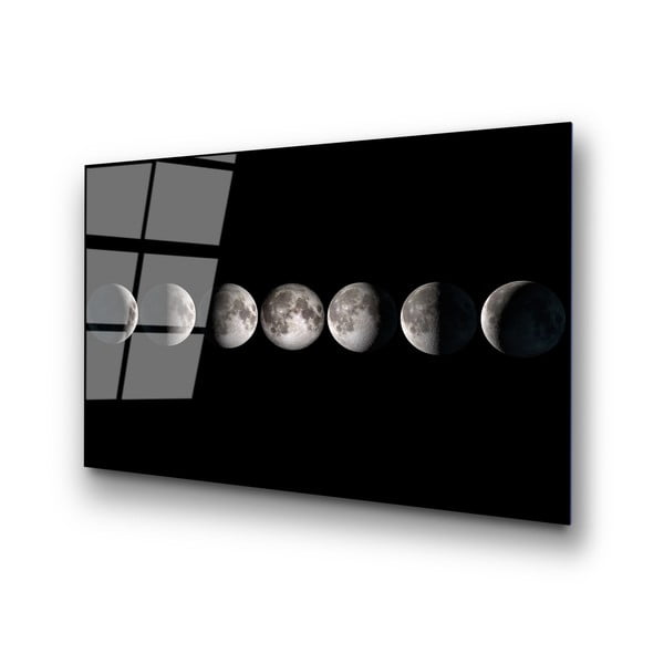Szklany obraz 100x70 cm Moon Phases – Wallity-image-4