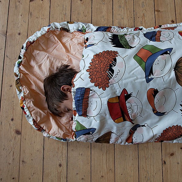 Dziecięcy śpiworek Bartex Wesołe buźki, 70x180 cm