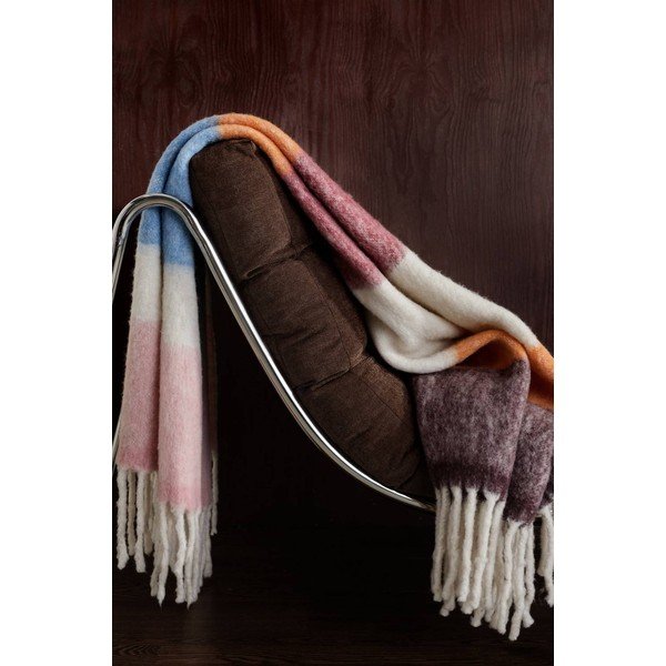Koc z mieszanki wełny 130x170 cm Olof – Jotex-image-1
