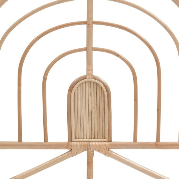 Rattanowy zagłówek w naturalnym kolorze 90x110 cm Sundberg – Kave Home-image-4