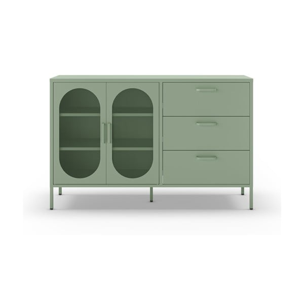 Miętowa komoda 140x90 cm Diora – Marckeric