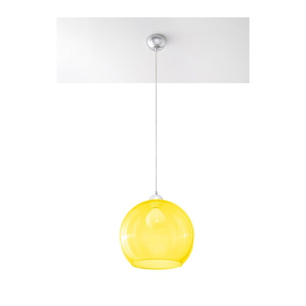 Żółta lampa wisząca Sollux Bilbao-image-1