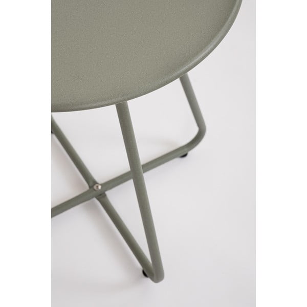 Stalowy okrągły stolik ogrodowy ø 45 cm Jable   – Bizzotto-image-2