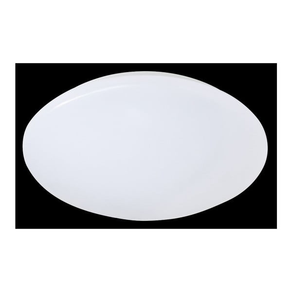 Biała lampa sufitowa LED Reality Putz II, średnica 27 cm-image-1