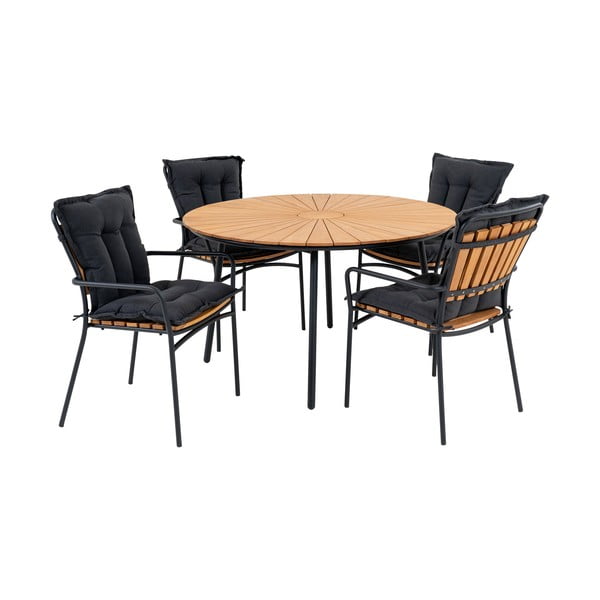 Zestaw mebli ogrodowych dla 4 osób Cleveland – House Nordic-image-2