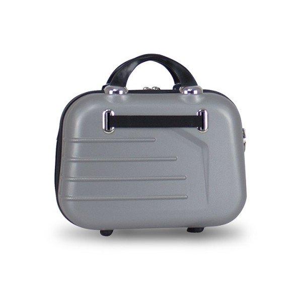 Szary kuferek podróżny My Valice PREMIUM Make Up & Hand Suitcase-image-1