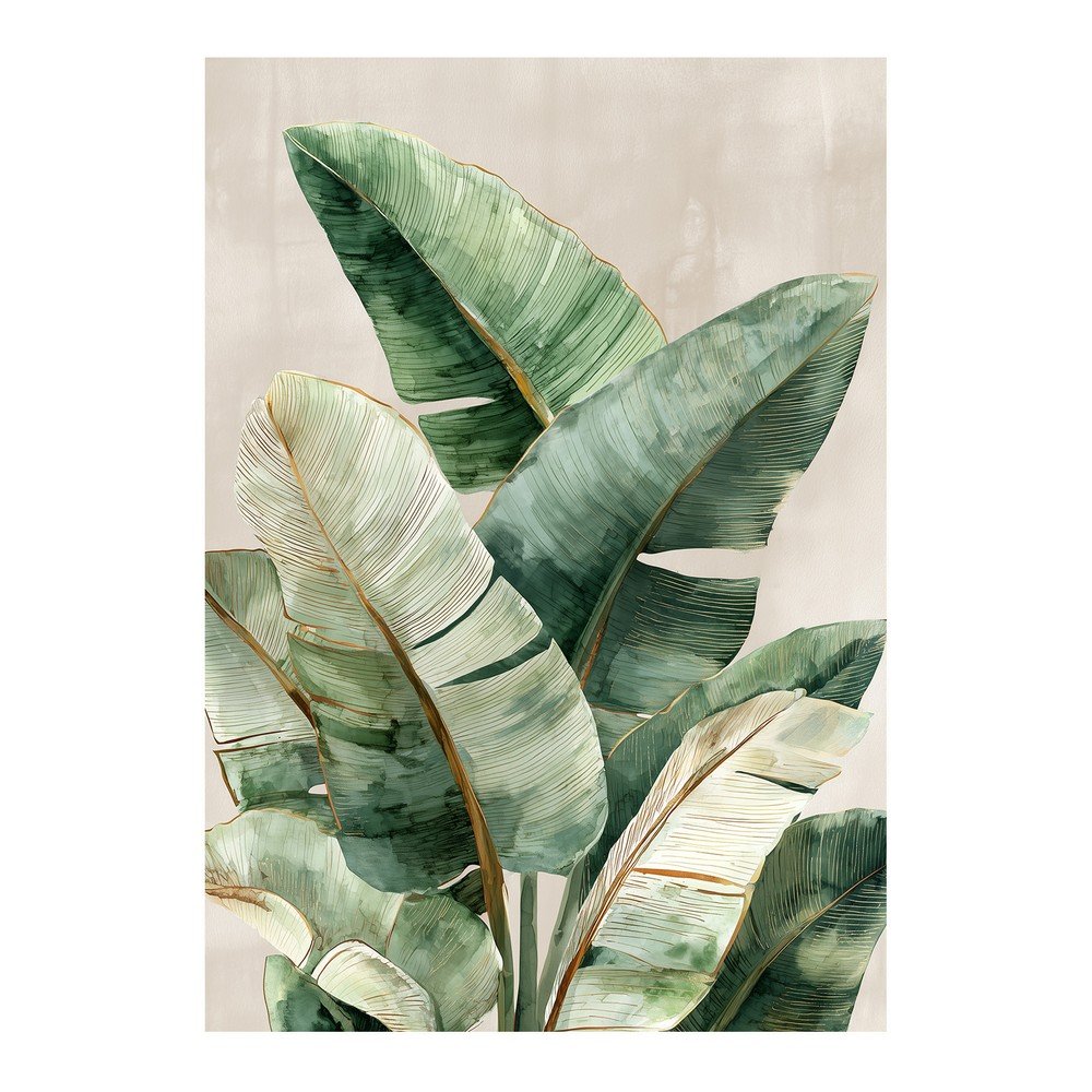 Obraz drukowany na płótnie 70x100 cm Foliage – Styler