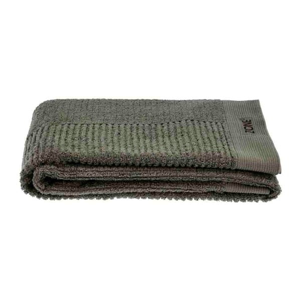 Zielony bawełniany ręcznik kąpielowy 70x140 cm – Zone
