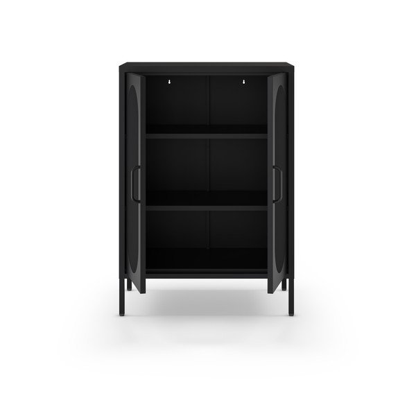 Czarna szafka 70x100 cm Diora – Marckeric-image-3