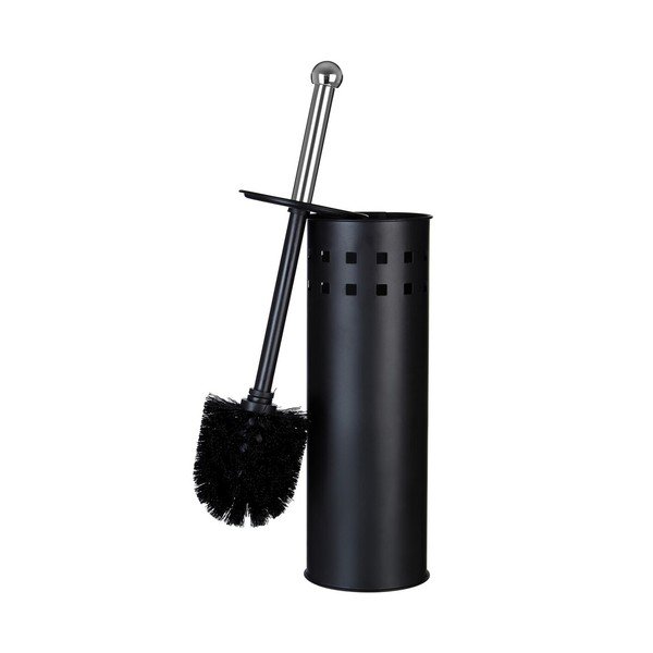 Metalowa szczotka do WC w kolorze matowej czerni Indy – Premier Housewares-image-3