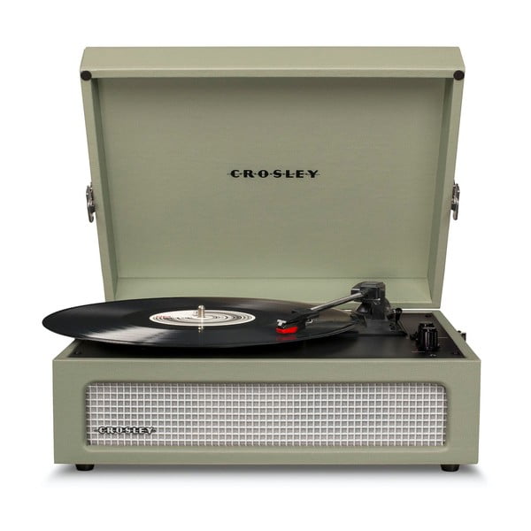 Zielony gramofon Crosley Voyager Sage-image-3