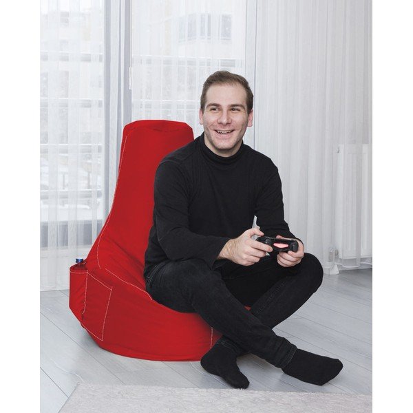 Czerwony worek do siedzenia EVA Sport – Floriane Garden-image-1