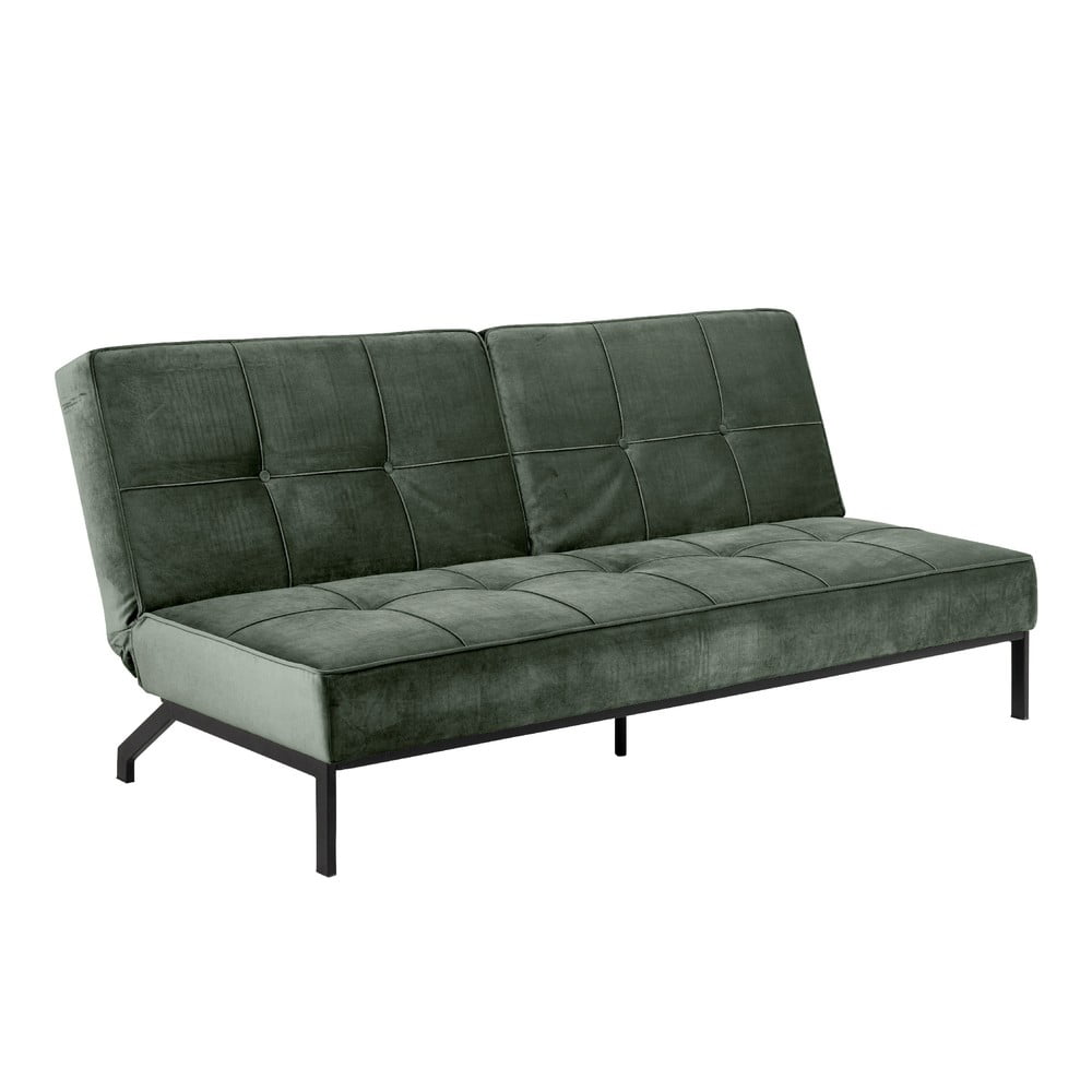 Zielona sofa rozkładana Actona Perugia