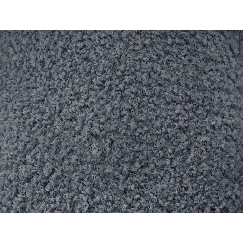 Ciemnoszara sofa z materiału bouclé 232 cm Hippolyte – Bobochic Paris (zdjęcie 7)