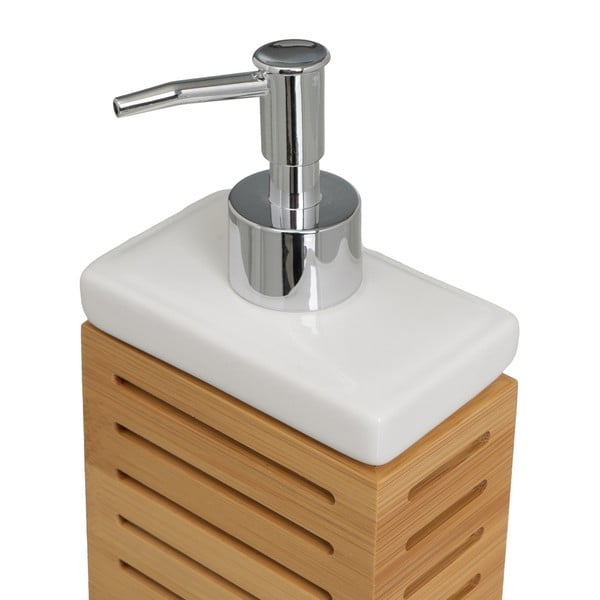 Bambusowy zestaw akcesoriów łazienkowych – Casa Selección-image-3