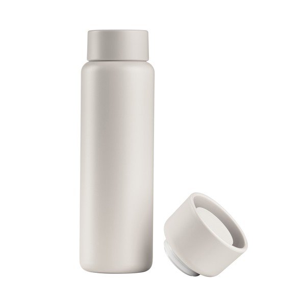 Beżowy kubek termiczny ze stali nierdzewnej 650 ml Singles – Zone