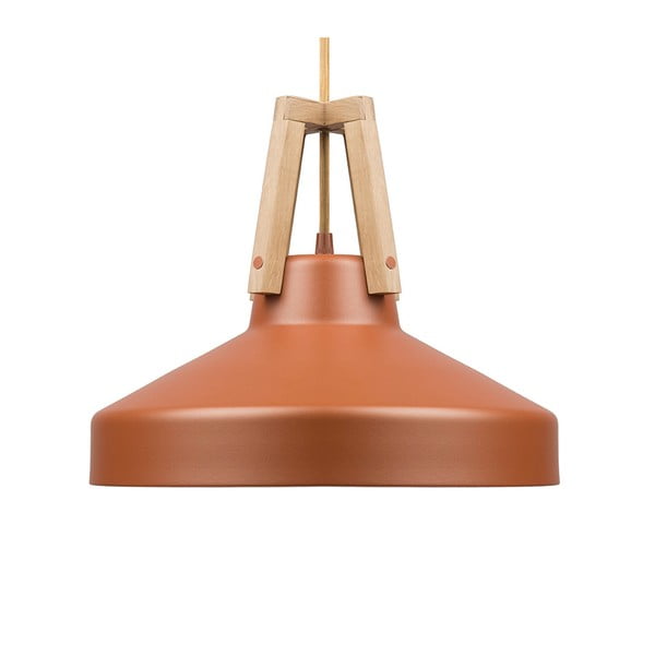 Karmelowa lampa wisząca Loft You Work, 33 cm