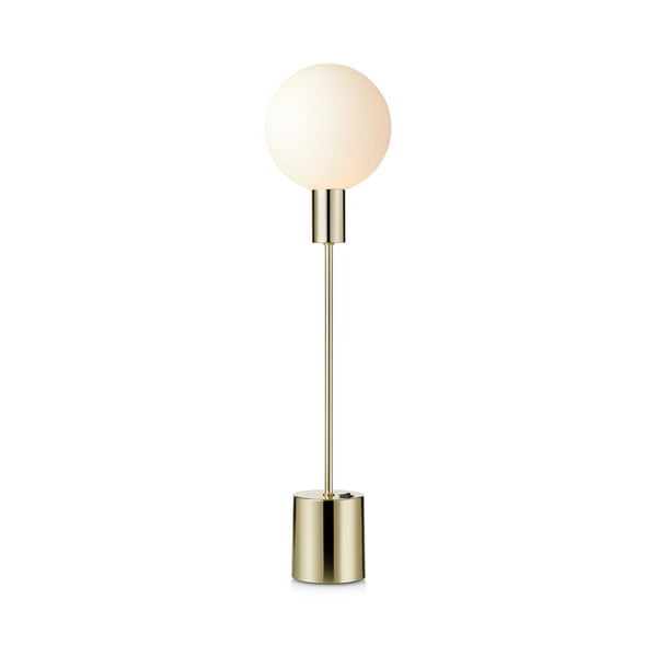Lampa stołowa w kolorze mosiądzu Markslöjd Uno Table Brass
