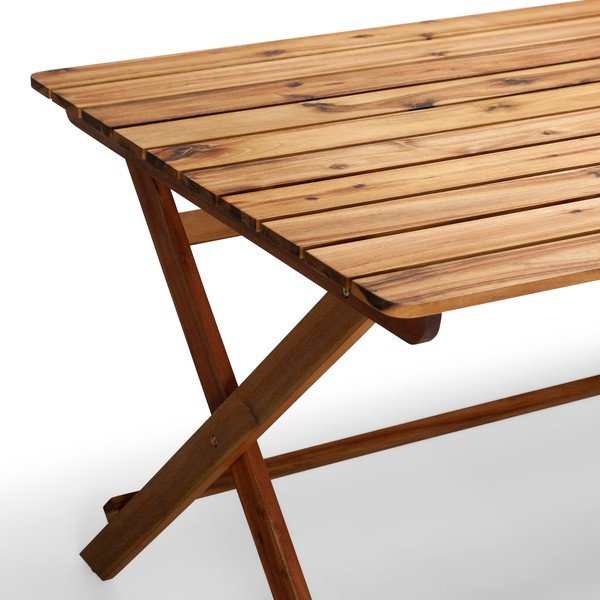 Stół ogrodowy z drewna akacji Bonami Essentials Natur, 171x88 cm-image-4