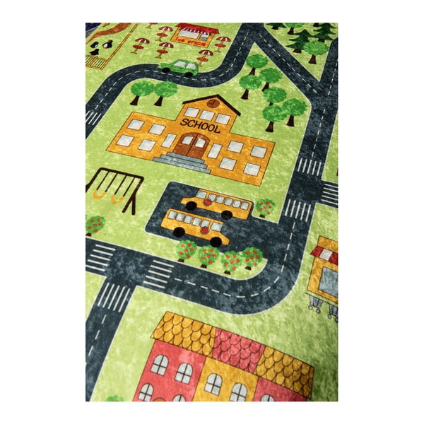 Dywan dla dzieci Green Small Town 140x190 cm-image-3