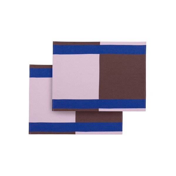 Bawełniane maty stołowe zestaw 2 szt. 39x50 cm Lubi – noo.ma