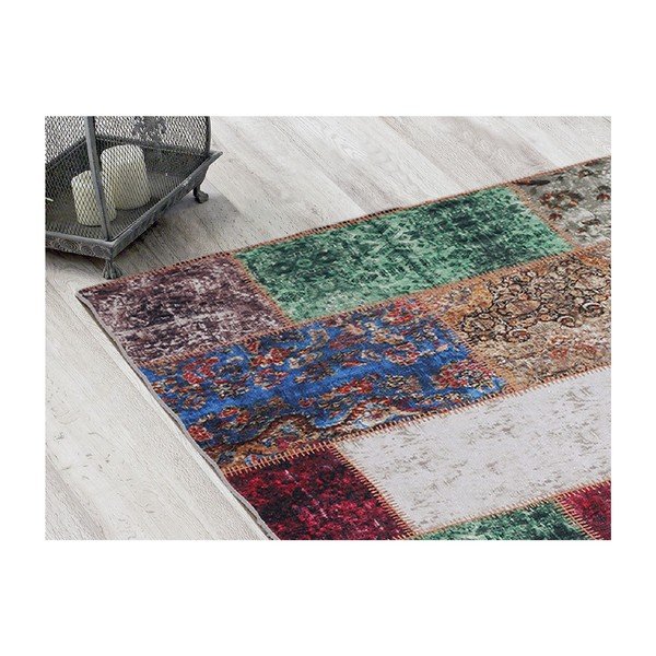 Dywan Patchwork Multico, 80x300 cm-image-1