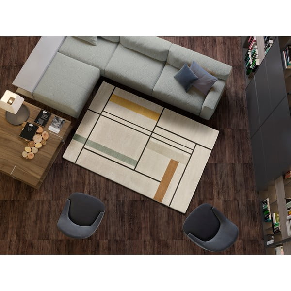 Beżowy dywan Universal Domus, 160x230 cm-image-1