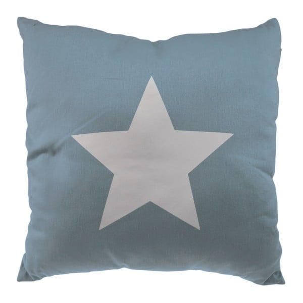 Niebieska poduszka Incidence Star, 40x40 cm
