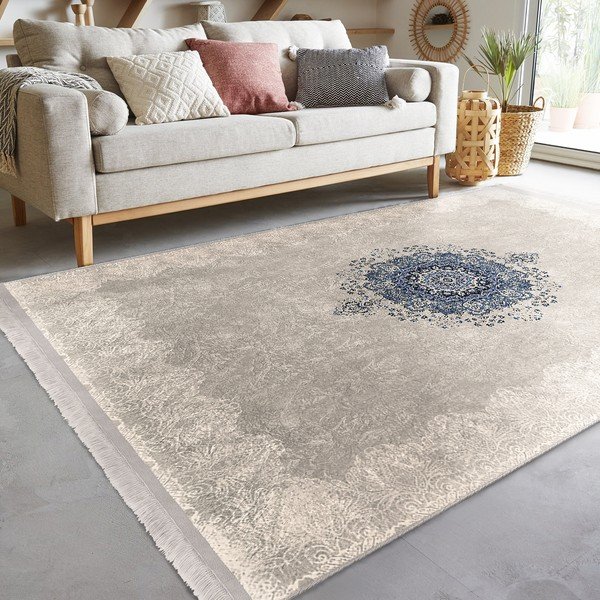 Szaro-beżowy dywan 120x180 cm – Mila Home-image-3