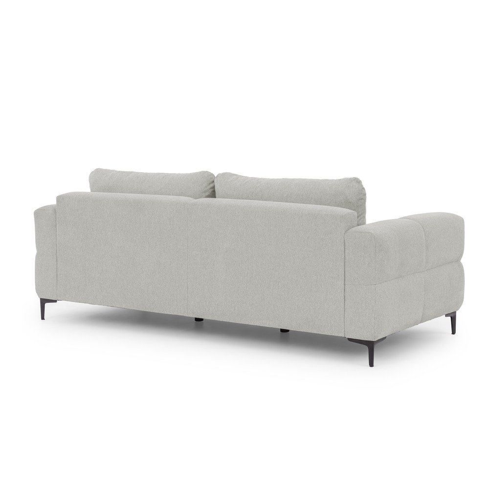 Jasnoszara sofa 217 cm Helio – Ropez (zdjęcie 11)