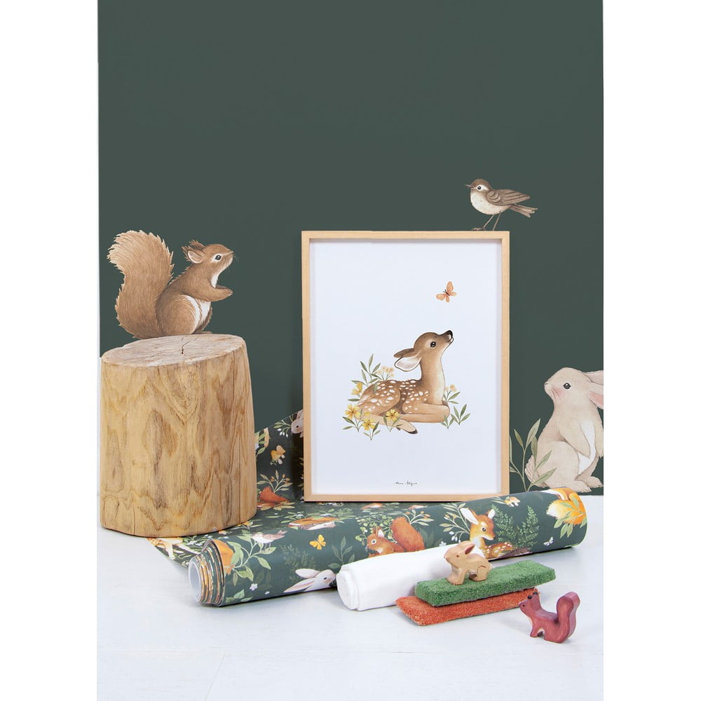 Tapeta dziecięca 10 m x 50 cm Forest Friends – Lilipinso (zdjęcie 5)