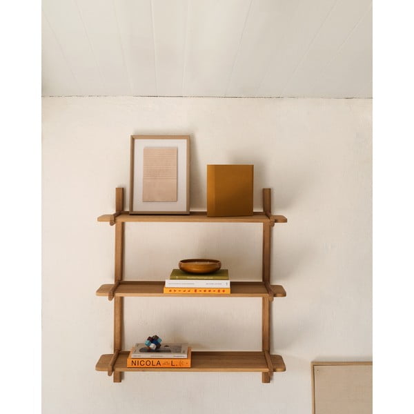 Modułowy system półek z litego drewna dębowego 110x98 cm Sitra – Kave Home-image-1