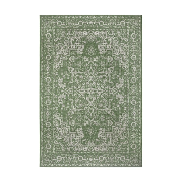 Zielono-beżowy dywan odpowiedni na zewnątrz Ragami Vienna, 120x170 cm