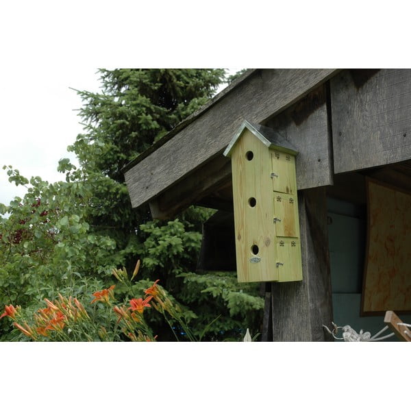 Drewniana budka dla ptaków Triple – Esschert Design-image-3