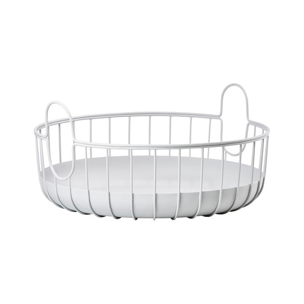 Metalowy koszyk druciany ø 38x18 cm Inu – Zone
