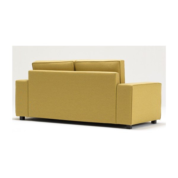 Żółta sofa 2-osobowa Balcab Home Doty-image-2