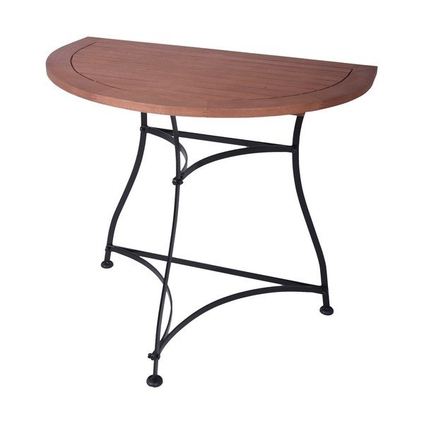 Stolik ogrodowy z litego drewna eukaliptusowego 54x85 cm Wien – Garden Pleasure-image-1