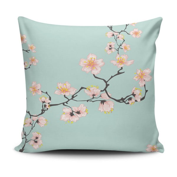 Poduszka z domieszką bawełny Cushion Love Pinkie Branch, 45x45 cm
